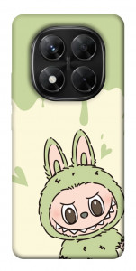 Чехол Labubu green для Xiaomi Redmi Note 14 Pro 5G