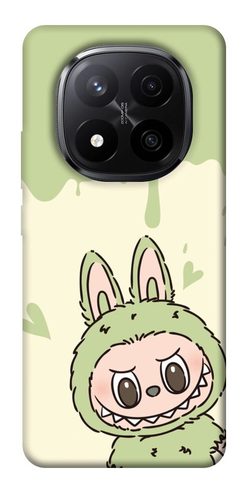 Чехол Labubu green для Xiaomi Redmi Note 14 Pro+ 5G
