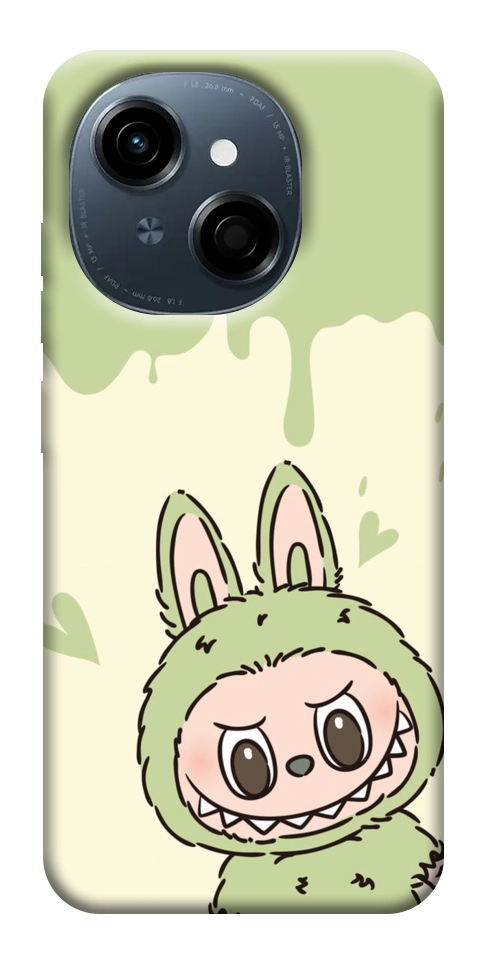 Чохол Labubu green для TECNO Spark Go 1 (KL4)
