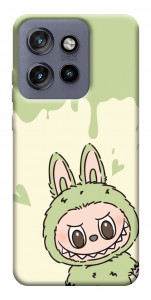 Чохол Labubu green для Motorola Edge 50 Neo