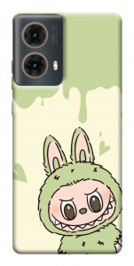 Чохол Labubu green для Motorola Moto G85