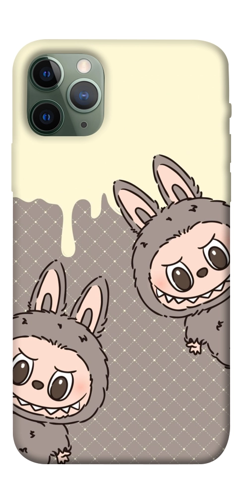 Чехол Labubu twins для iPhone 11 Pro