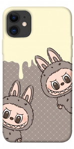 Чехол Labubu twins для iPhone 11
