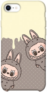 Чохол Labubu twins для iPhone SE (2020)