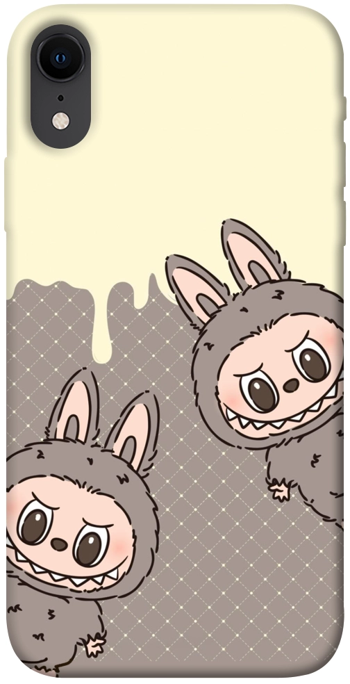 Чехол Labubu twins для iPhone XR
