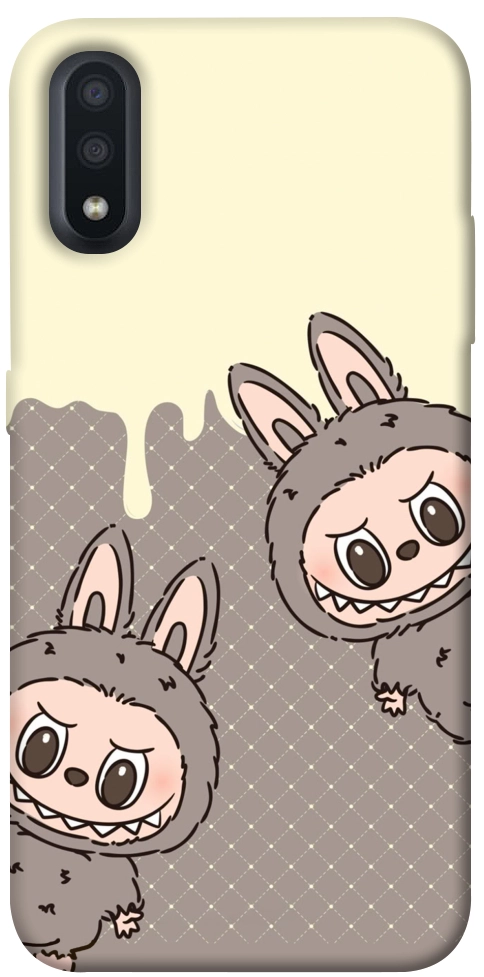 Чохол Labubu twins для Galaxy A01