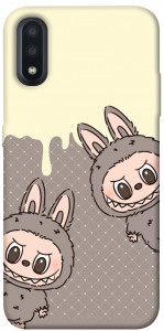 Чохол Labubu twins для Galaxy A01
