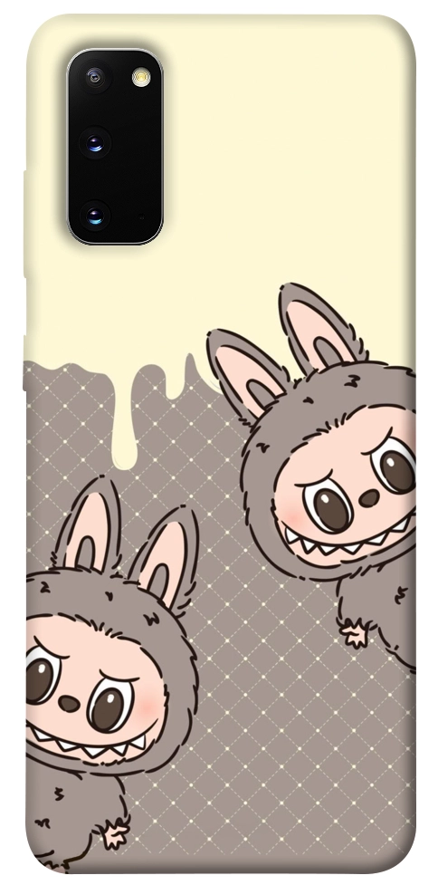 Чехол Labubu twins для Galaxy S20 (2020)
