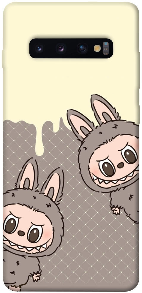 Чехол Labubu twins для Galaxy S10 Plus (2019)