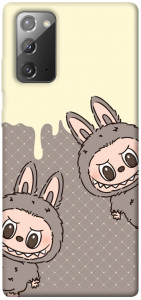 Чохол Labubu twins для Galaxy Note 20