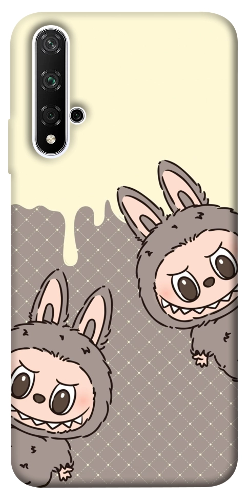 Чехол Labubu twins для Huawei Honor 20