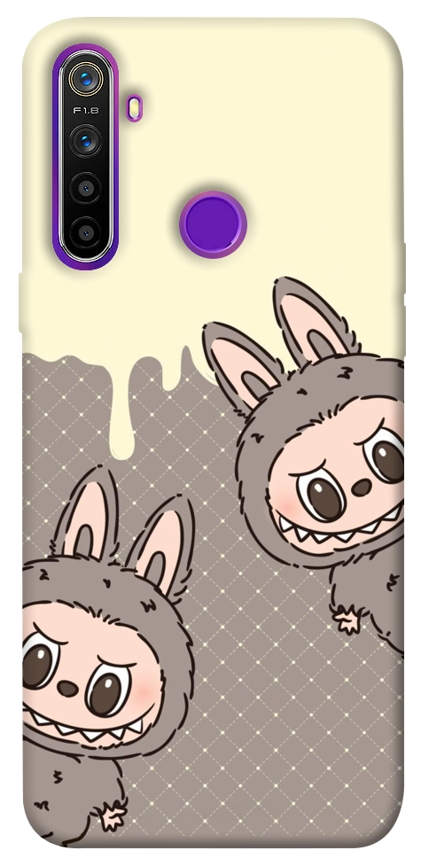 Чехол Labubu twins для Realme 5