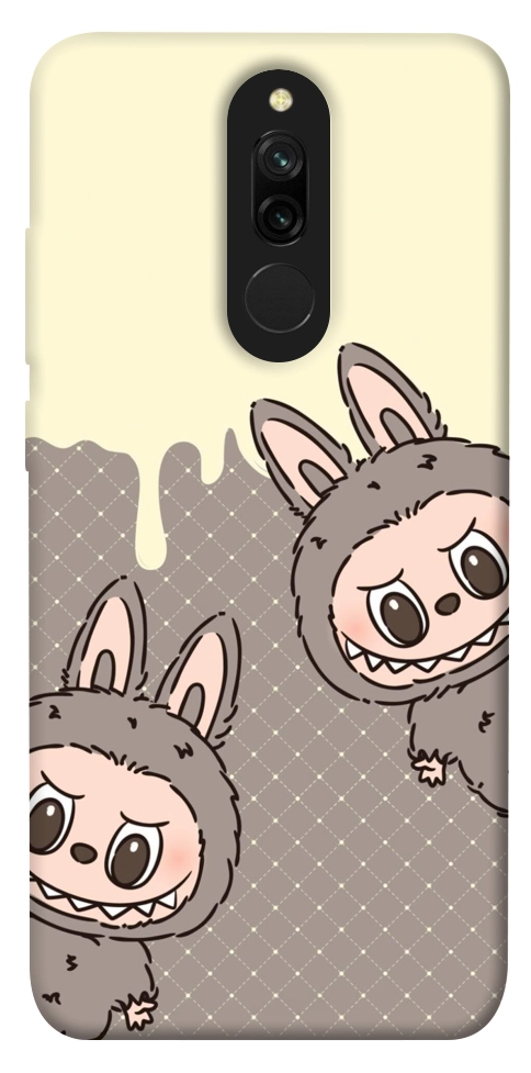 Чохол Labubu twins для Xiaomi Redmi 8