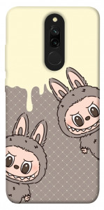 Чохол Labubu twins для Xiaomi Redmi 8