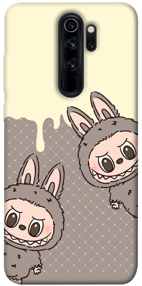 Чохол Labubu twins для Xiaomi Redmi Note 8 Pro