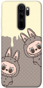 Чехол Labubu twins для Xiaomi Redmi Note 8 Pro