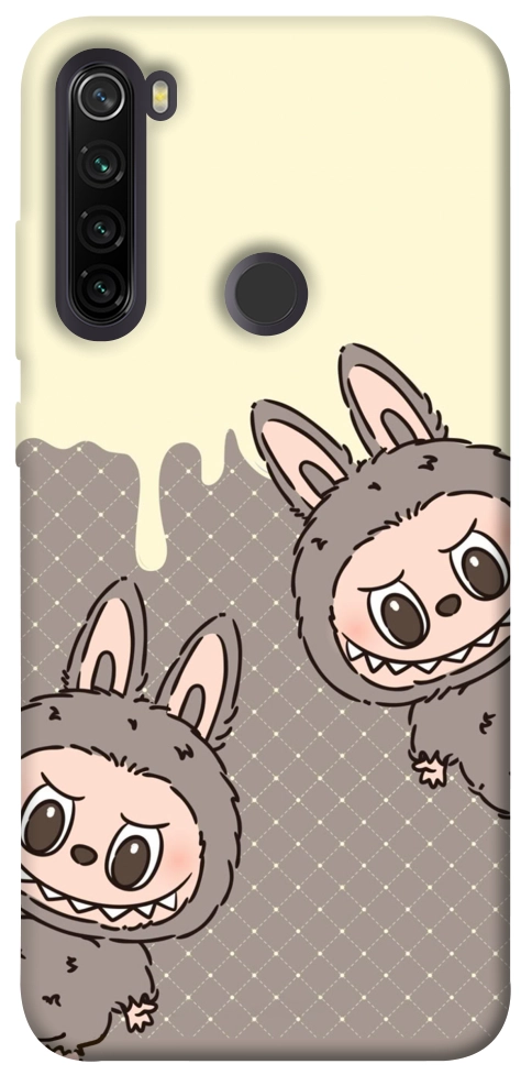 Чохол Labubu twins для Xiaomi Redmi Note 8T