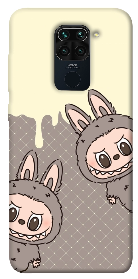 Чохол Labubu twins для Xiaomi Redmi 10X