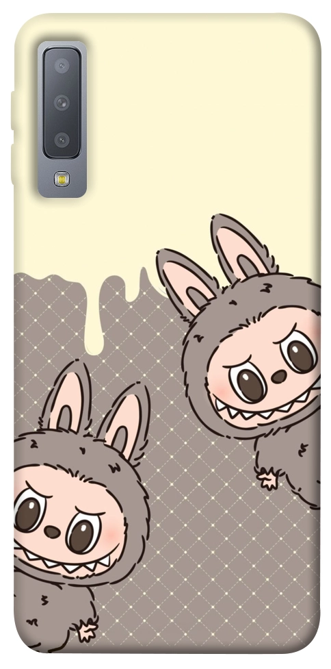 Чехол Labubu twins для Galaxy A7 (2018)