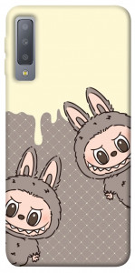 Чехол Labubu twins для Galaxy A7 (2018)