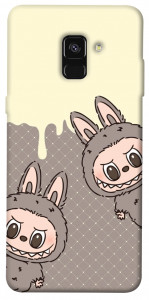 Чехол Labubu twins для Galaxy A8 (2018)