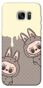 Чехол Labubu twins для Galaxy S7 Edge