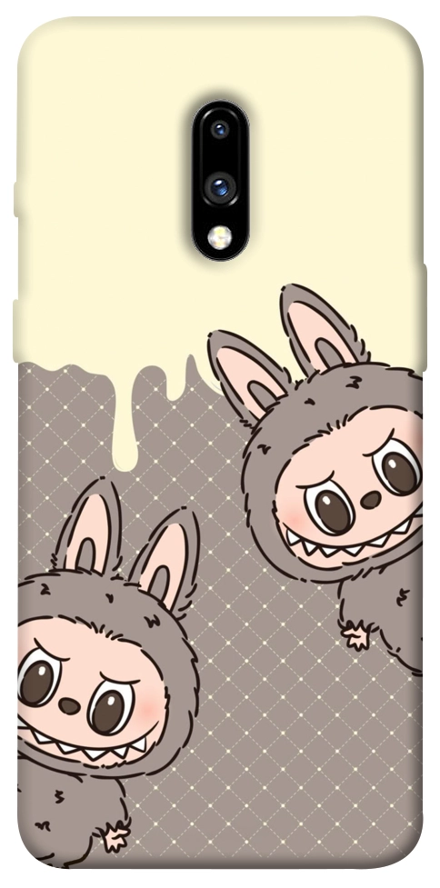 Чехол Labubu twins для OnePlus 7