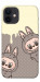 Чехол Labubu twins для iPhone 12 mini
