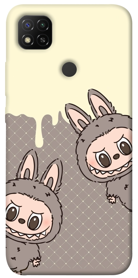 Чехол Labubu twins для Xiaomi Redmi 9C
