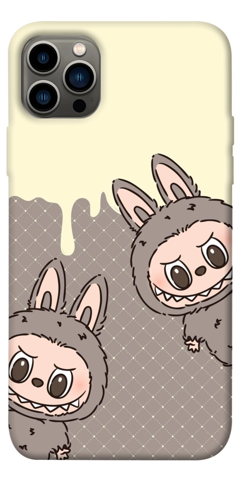 Чехол Labubu twins для iPhone 12 Pro