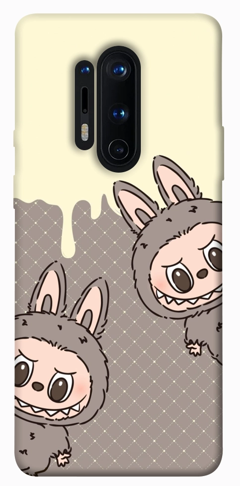 Чехол Labubu twins для OnePlus 8 Pro