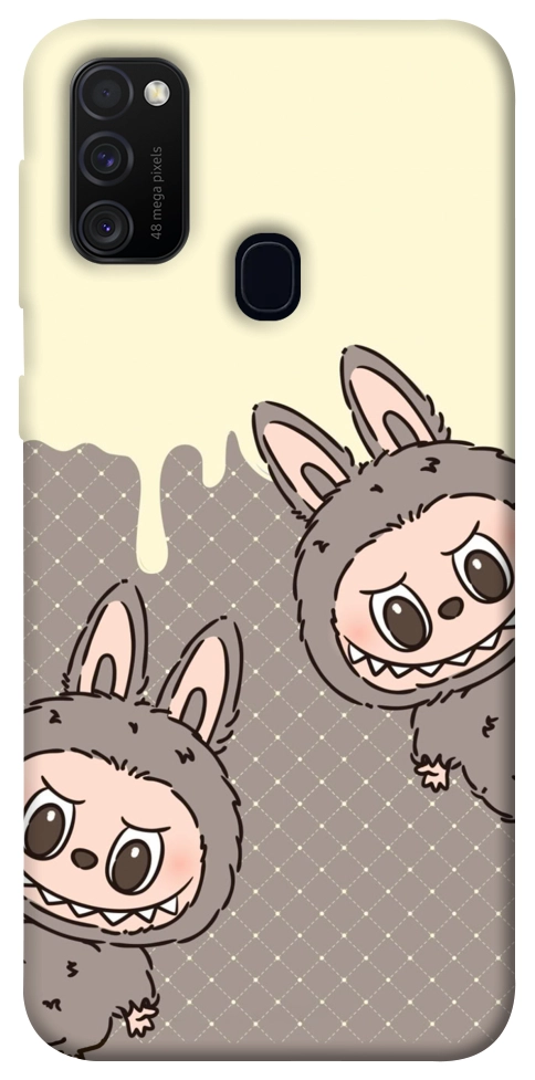Чохол Labubu twins для Galaxy M30s
