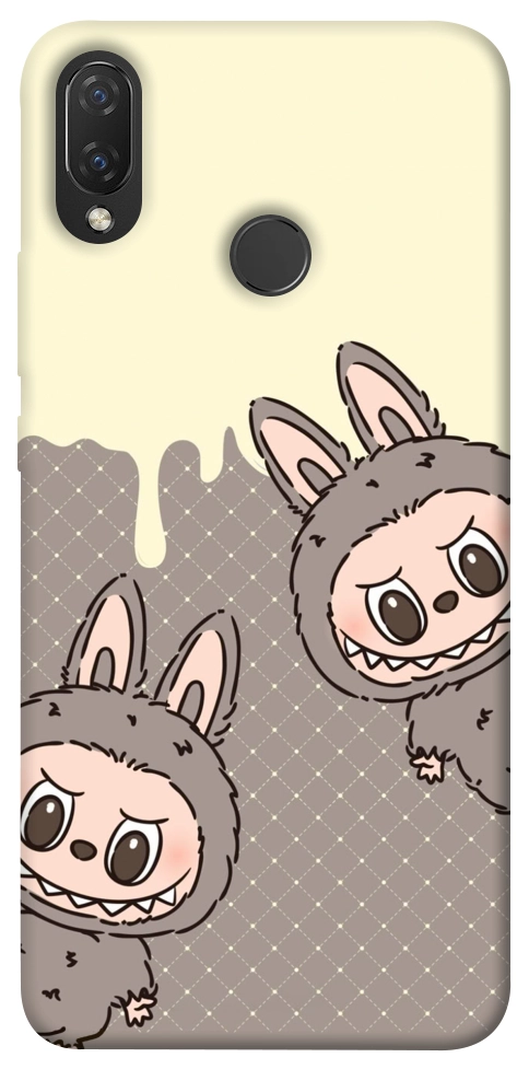 Чохол Labubu twins для Huawei Nova 3i