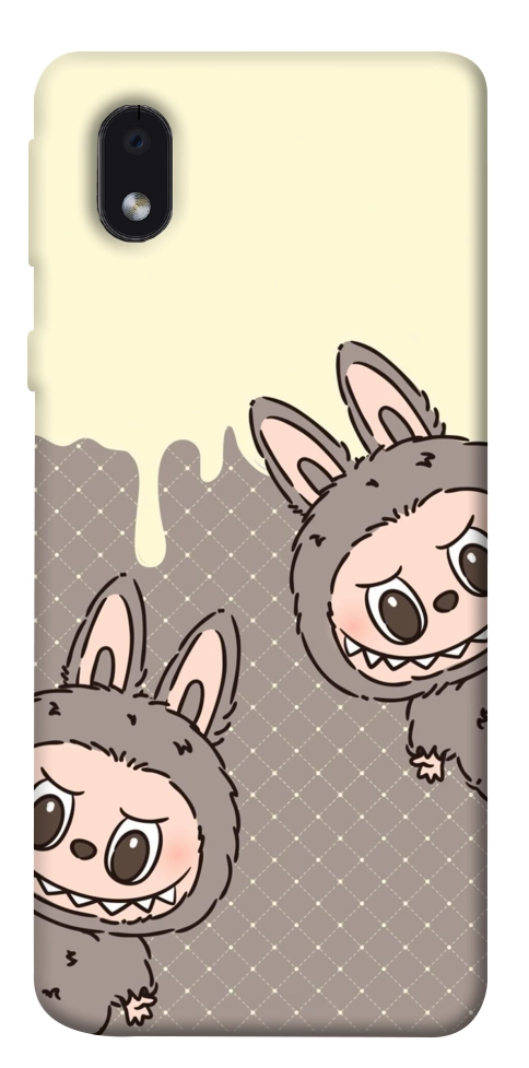 Чохол Labubu twins для Galaxy M01 Core