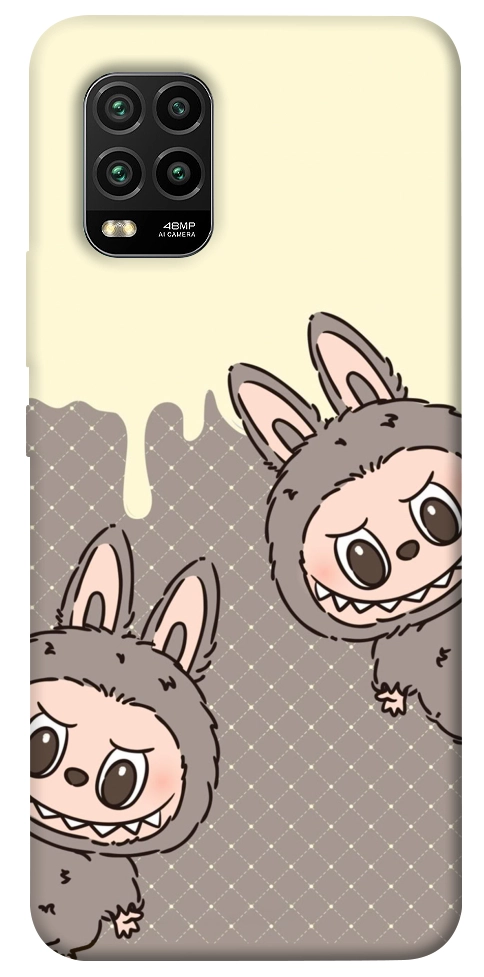 Чохол Labubu twins для Xiaomi Mi 10 Lite