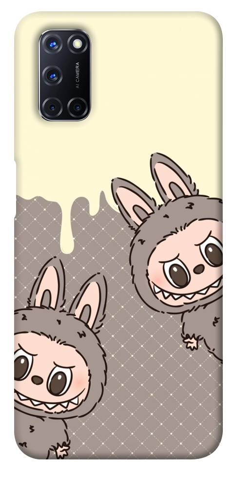Чехол Labubu twins для Oppo A92