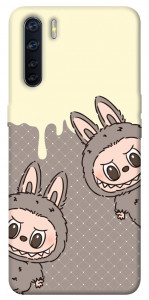 Чохол Labubu twins для Oppo A91