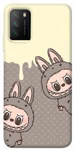Чехол Labubu twins для Xiaomi Poco M3