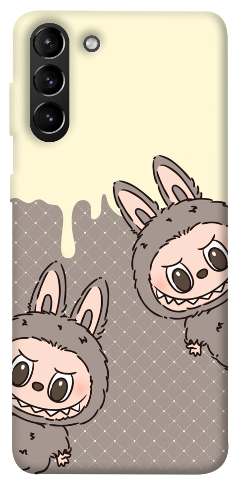 Чохол Labubu twins для Galaxy S21+