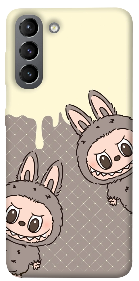 Чехол Labubu twins для Galaxy S21