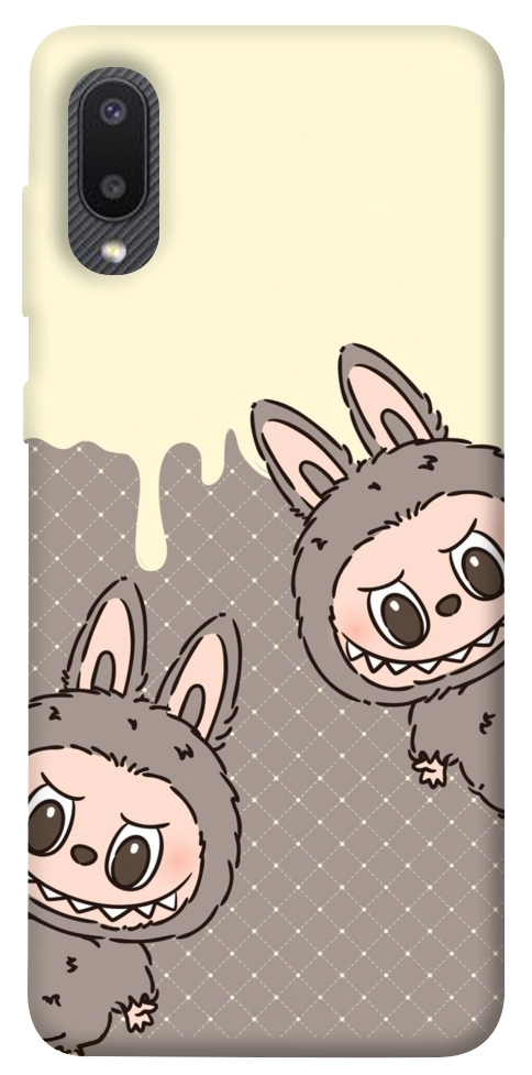 Чехол Labubu twins для Galaxy A02