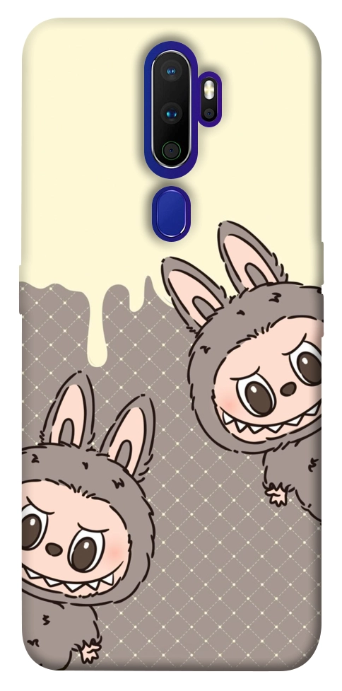 Чохол Labubu twins для Oppo A9 (2020)