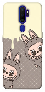 Чехол Labubu twins для Oppo A9 (2020)