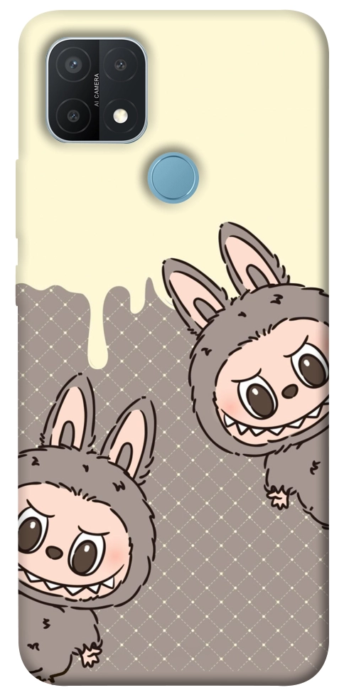 Чехол Labubu twins для Oppo A15