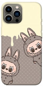 Чохол Labubu twins для iPhone 13 Pro Max