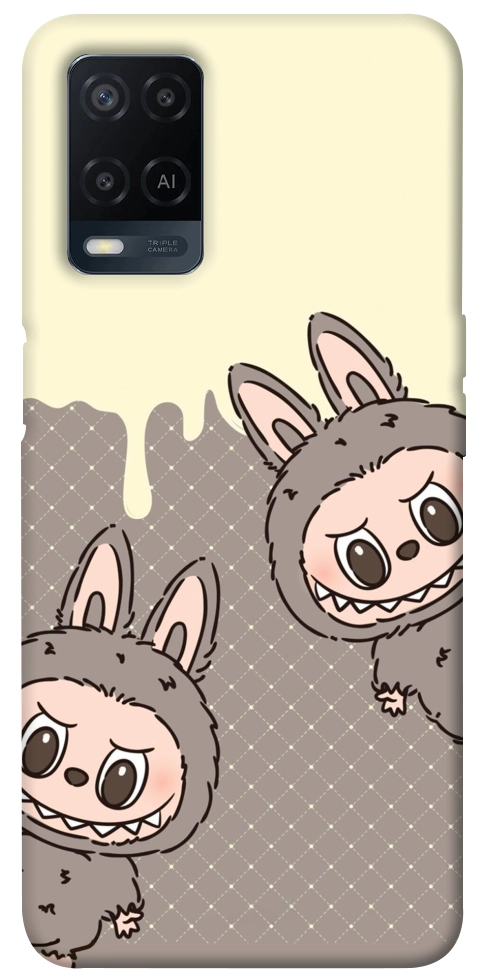 Чохол Labubu twins для Oppo A54 4G