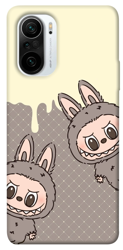 Чехол Labubu twins для Xiaomi Redmi K40