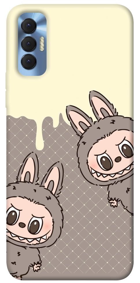 Чехол Labubu twins для TECNO Spark 8P