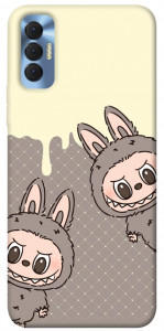Чохол Labubu twins для TECNO Spark 8P