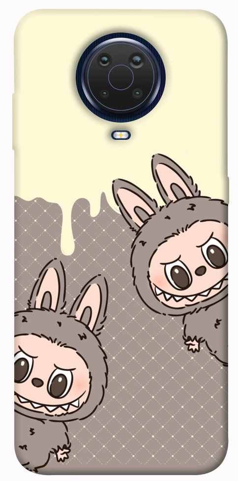 Чохол Labubu twins для Nokia G20